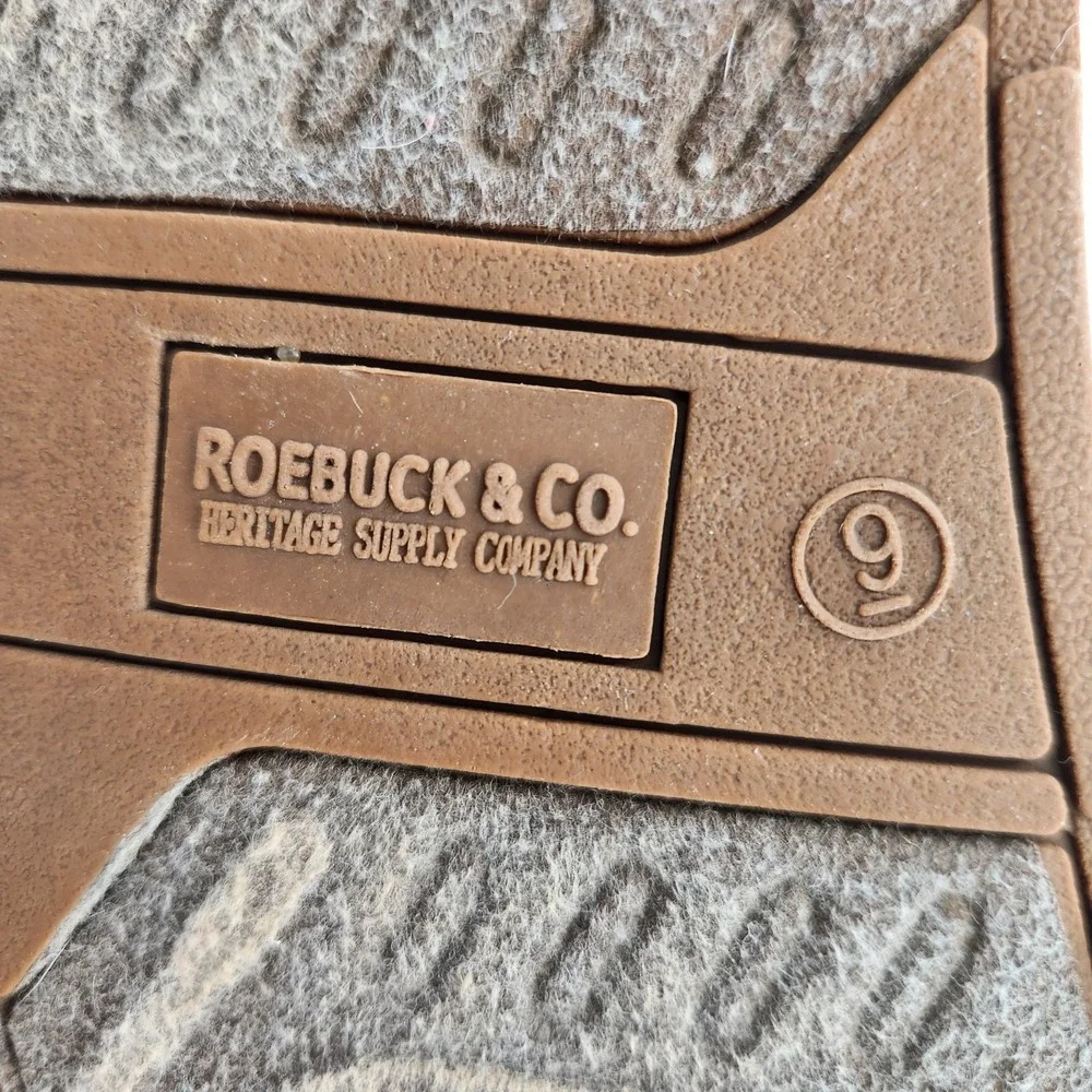 Roebuck‎ & Co. Alexia Bootie Womens 9 Brown Faux Fur Lined Winter Boots